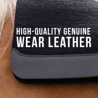 Steam Pressed Felt Roper Saddle Pad (31" x 32") - Image 13