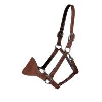 Chocolate Roughout Bronc Halter