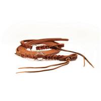 Ranch Bleeding Heart Ring Split Reins