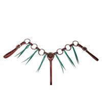 Pony Ring Tassle Breast Collar