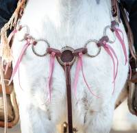 Pony Ring Tassle Breast Collar - Image 3