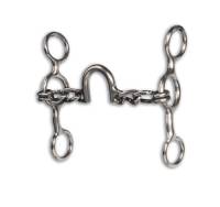 Equisential by Professionals Choice - Short Shank Bit - Ported Chain