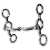 Equisential by Professionals Choice - Short Shank Bit - Smooth Snaffle - Image 1