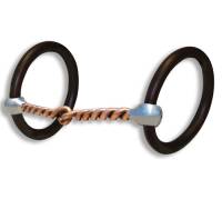 The Bob Avila Collection by Professionals Choice - Bob Avila Copper Twist Mouth Snaffle - Image 1